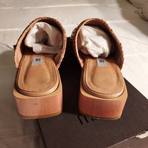 NIB Miista Juana mules, beige, 40/9.5 - Picture 6 of 8